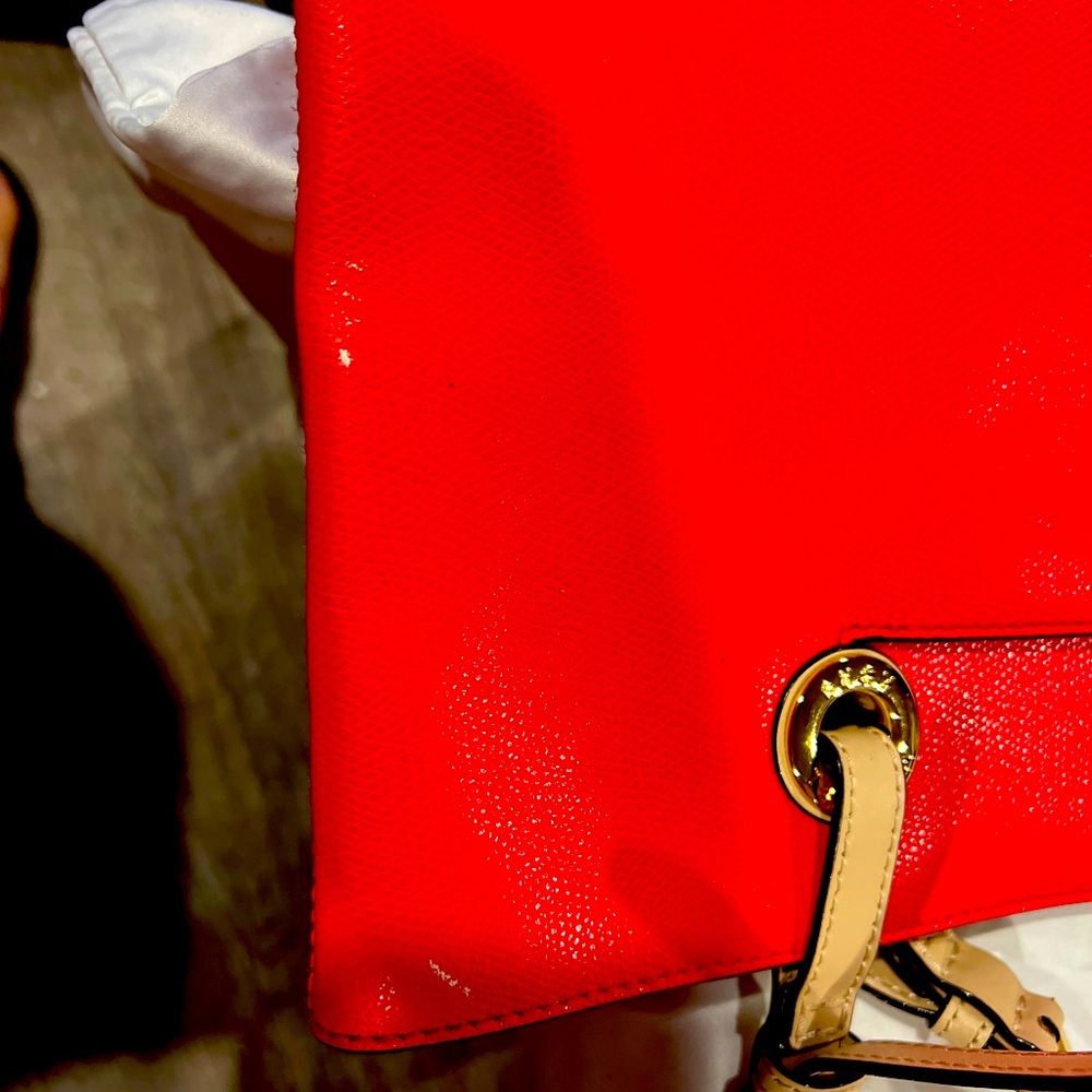 Michael KORS red tote new with tags and bag